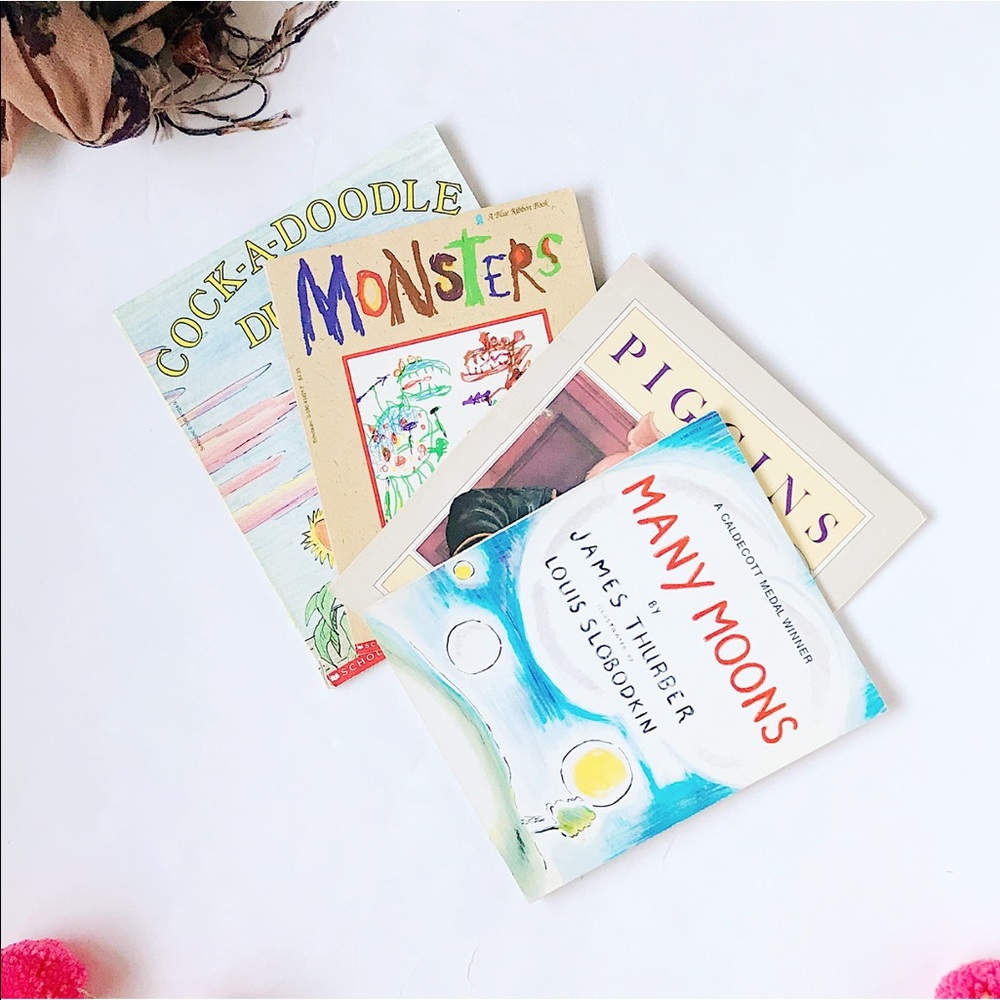 3/$20 Vintage Children’s Book Set of 4 Pieces
